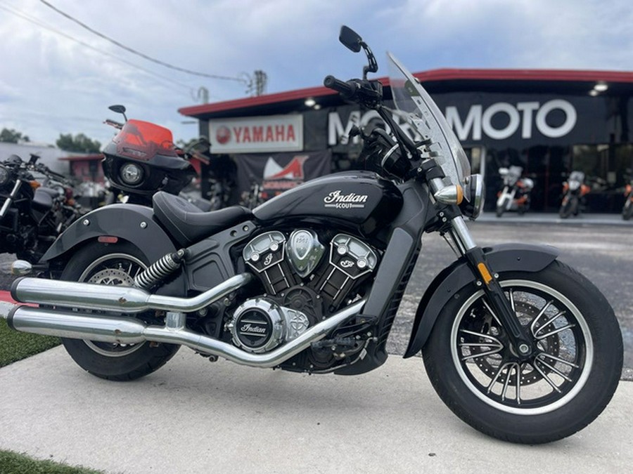 2016 Indian Scout Thunder Black
