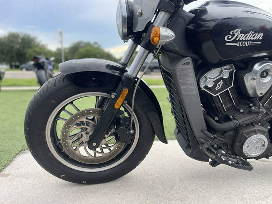 2016 Indian Scout Thunder Black