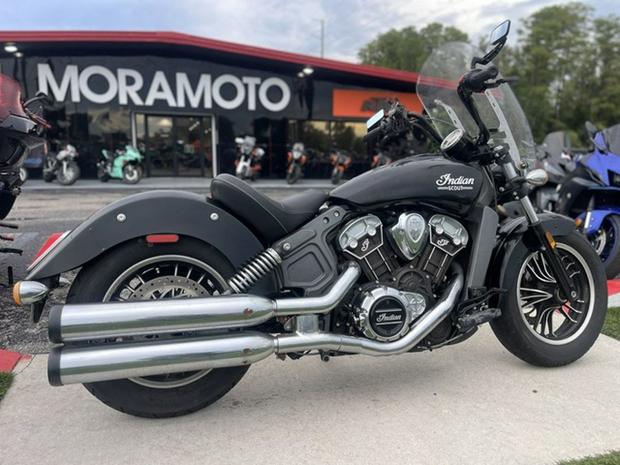 2016 Indian Scout Thunder Black