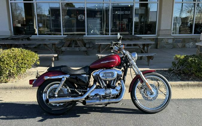 2005 Sportster 1200 Custom Lava Red Sunglo