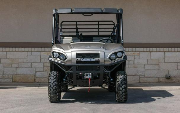 New 2024 KAWASAKI MULE PROFXT 1000 LE RANCH EDITION METALLIC TITANIUM