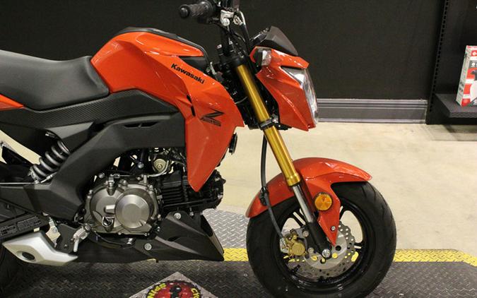 2025 Kawasaki Z125 PRO Cypher Camo Beige