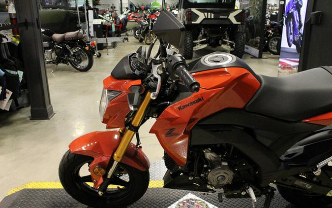 2025 Kawasaki Z125 PRO Cypher Camo Beige
