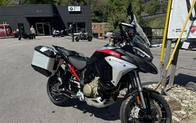 2024 Ducati Multistrada V4 Rally Adventure Travel & Radar