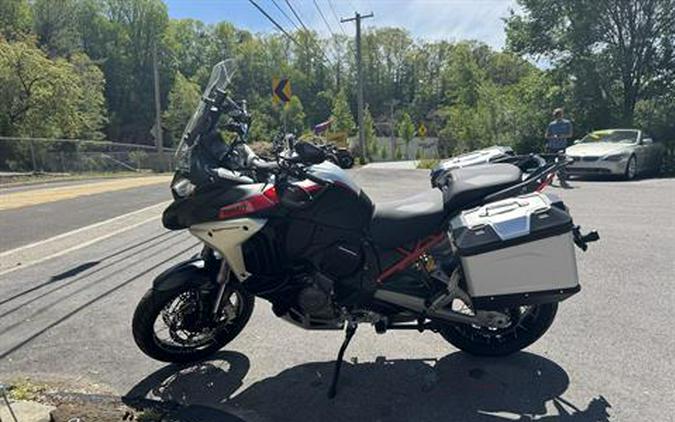 2024 Ducati Multistrada V4 Rally Adventure Travel & Radar