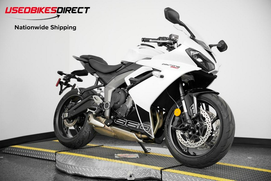 2025 Triumph Daytona 660 - $7,999.00