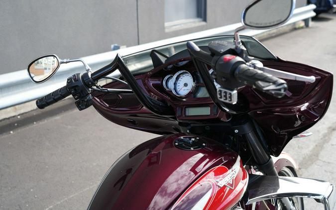 2015 Victory Motorcycles Magnum Ness Midnight Cherry