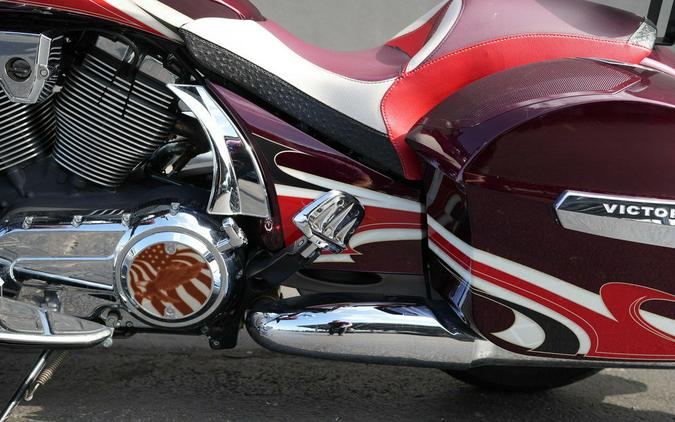 2015 Victory Motorcycles Magnum Ness Midnight Cherry