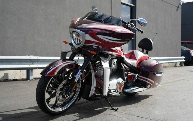2015 Victory Motorcycles Magnum Ness Midnight Cherry