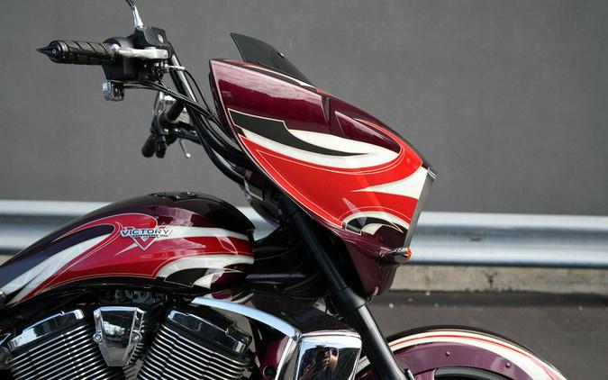 2015 Victory Motorcycles Magnum Ness Midnight Cherry