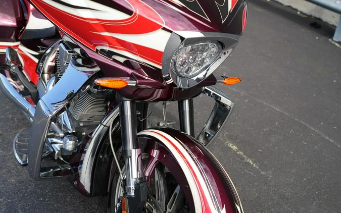 2015 Victory Motorcycles Magnum Ness Midnight Cherry
