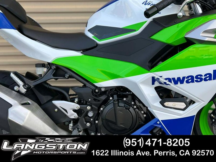 2024 Kawasaki Ninja® 500 SE 40th Anniversary Edition ABS