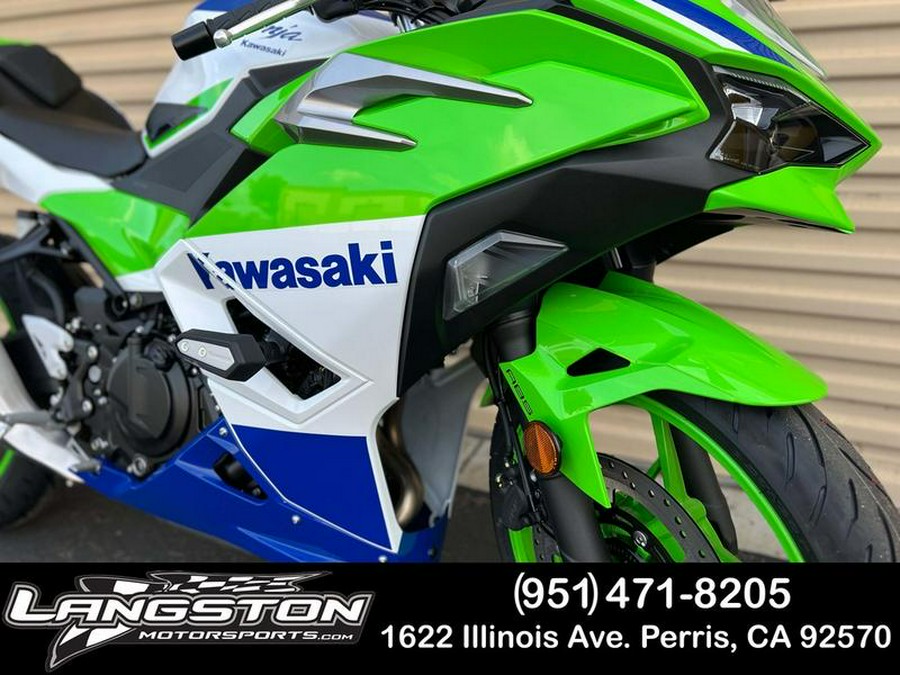 2024 Kawasaki Ninja® 500 SE 40th Anniversary Edition ABS