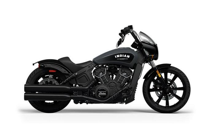 2024 Indian Motorcycle® Scout® Rogue ABS Stealth Gray with Graphics