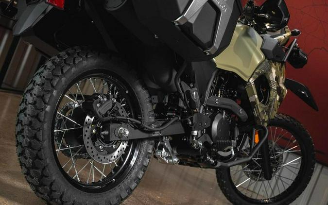2025 Kawasaki KLR®650 Adventure ABS Cypher Camo Beige
