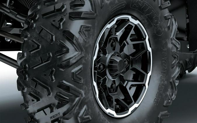 2026 Kawasaki Ridge Platinum Ranch Edition HVAC Metallic Deep Red/Ebony - 110493