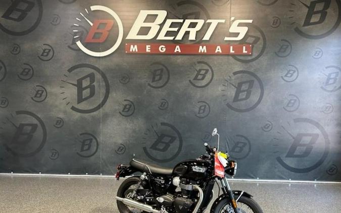 2025 Triumph Bonneville T100 Jet Black
