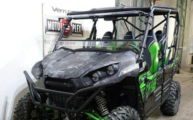 2024 Kawasaki Teryx4 S LE Cypher Camo Gray