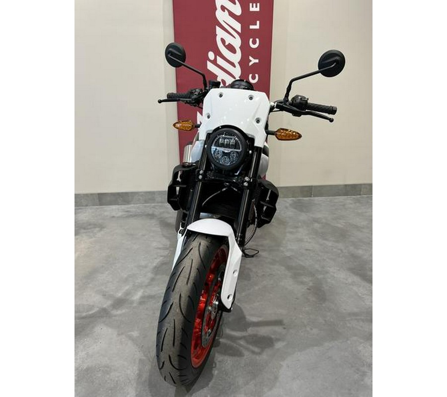 2023 Indian Motorcycle® FTR Sport White Lightning/Indy Red