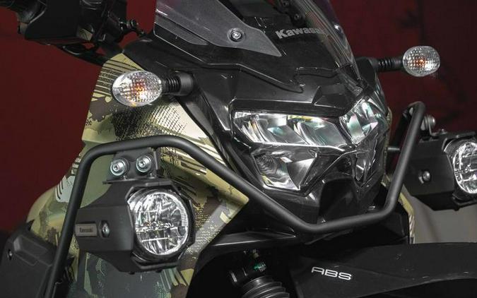 2025 Kawasaki KLR®650 Adventure ABS Cypher Camo Beige