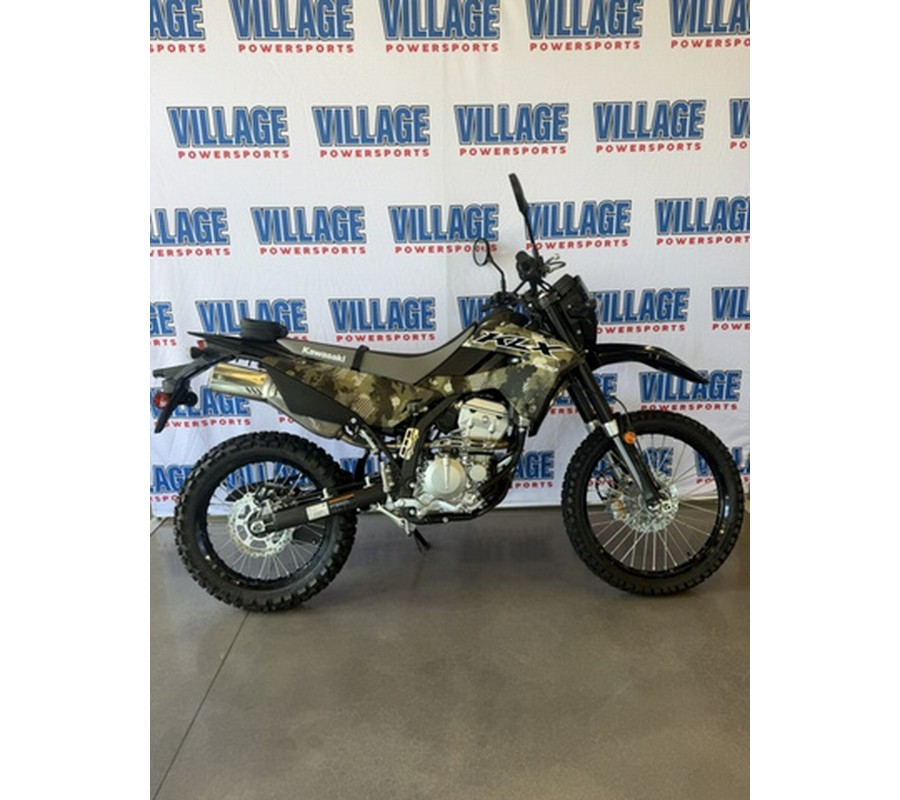 2026 Kawasaki KLX300 Cypher Camo Beige