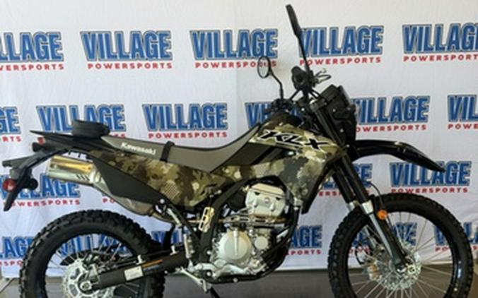 2026 Kawasaki KLX300 Cypher Camo Beige