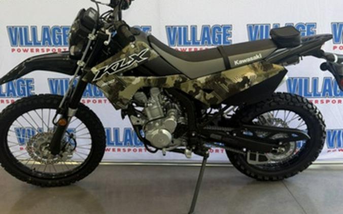 2026 Kawasaki KLX300 Cypher Camo Beige