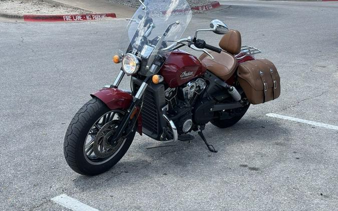 2016 Indian Scout ABS Indian Red