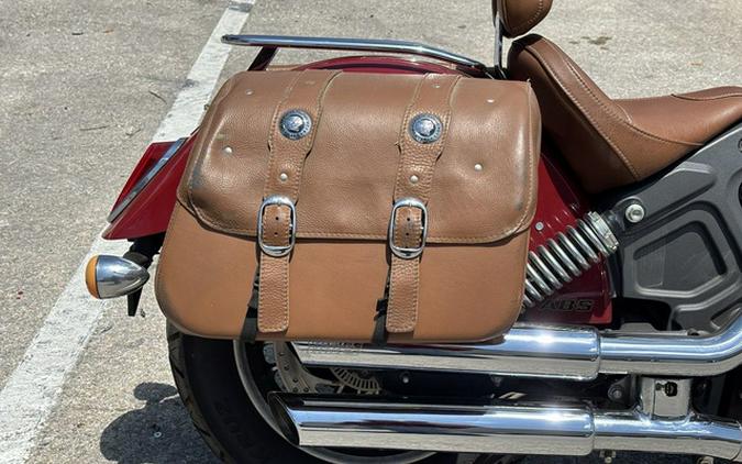 2016 Indian Scout ABS Indian Red
