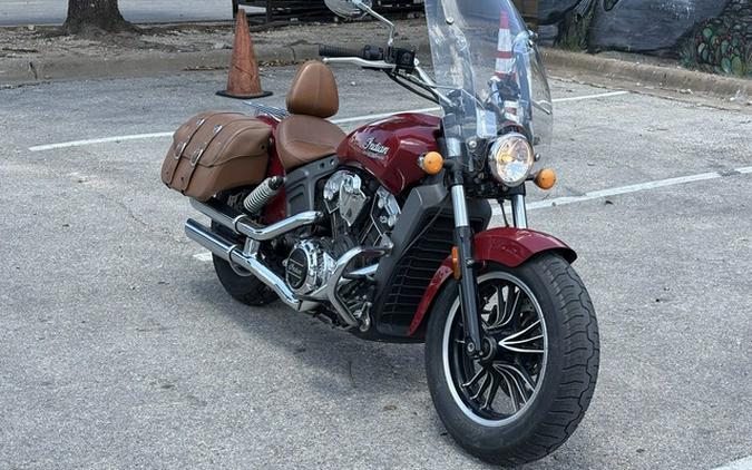 2016 Indian Scout ABS Indian Red