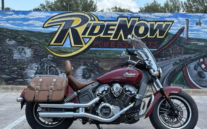2016 Indian Scout ABS Indian Red