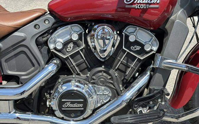2016 Indian Scout ABS Indian Red