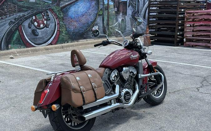 2016 Indian Scout ABS Indian Red