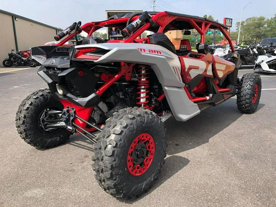 2024 Can-Am® Maverick X3 MAX X rs Turbo RR with Smart-Shox Fiery Red & Hyper Silver