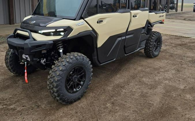 2026 Can-Am® Defender MAX Limited HD11 Desert Tan & Carbon Black