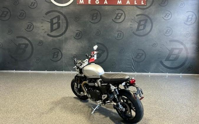 2025 Triumph Speed Twin 1200 Aluminum Silver