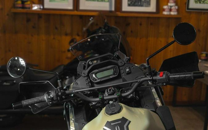 2025 Kawasaki KLR650 Adventure ABS Cypher Camo Beige