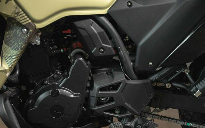 2025 Kawasaki KLR650 Adventure ABS Cypher Camo Beige