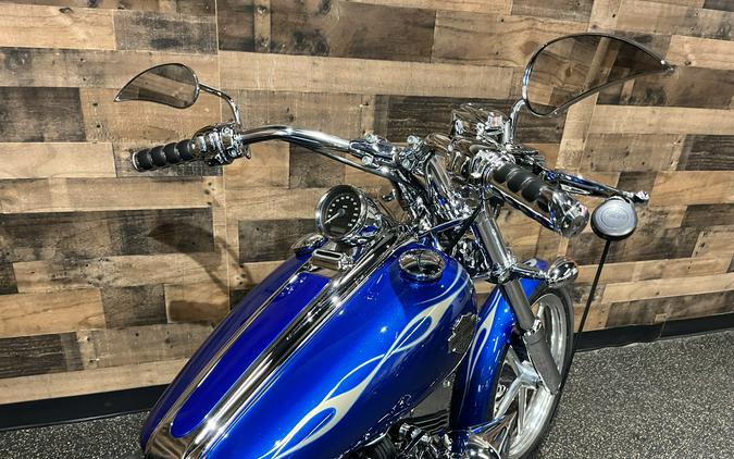 2009 Harley-Davidson® Softail® Rocker™ C Flame Blue Pearl Deluxe FXCWC