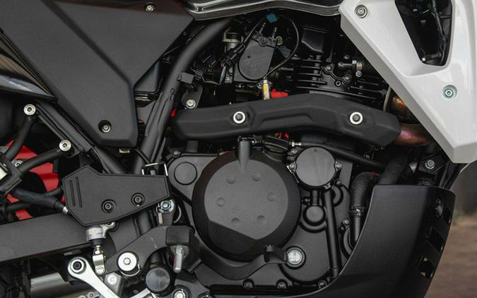 2025 Kawasaki KLR650 Pearl Crystal White/Metallic Carbon Gray Pearl Crystal WhiteMetallic Carbon Gray A