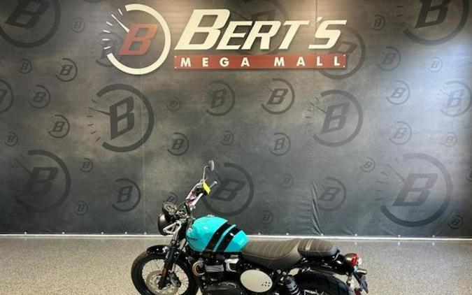 2025 Triumph Scrambler 900 Jet Black