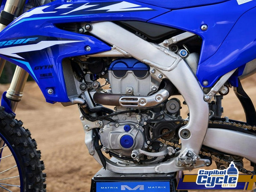 2026 Yamaha YZ250F Team Yamaha Blue