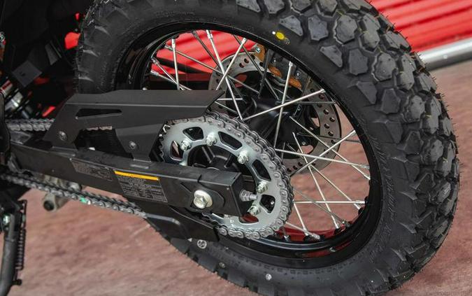 2025 Kawasaki KLR®650 Pearl Crystal White/Metallic Carbon Gray