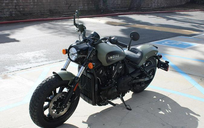 2026 Indian Motorcycle® Scout® Bobber Limited +Tech Moss Green Smoke