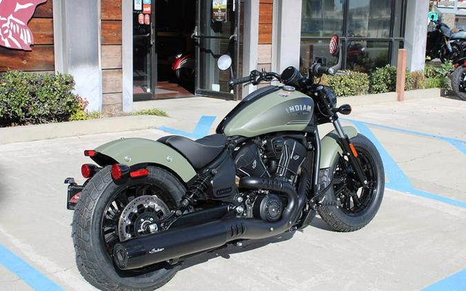 2026 Indian Motorcycle® Scout® Bobber Limited +Tech Moss Green Smoke