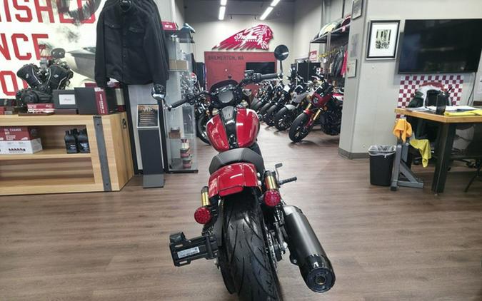 2025 Indian 101 Scout Sunset Red Metallic with Graphics