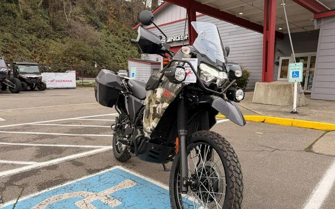 2025 Kawasaki KLR650 Adventure ABS Cypher Camo Beige