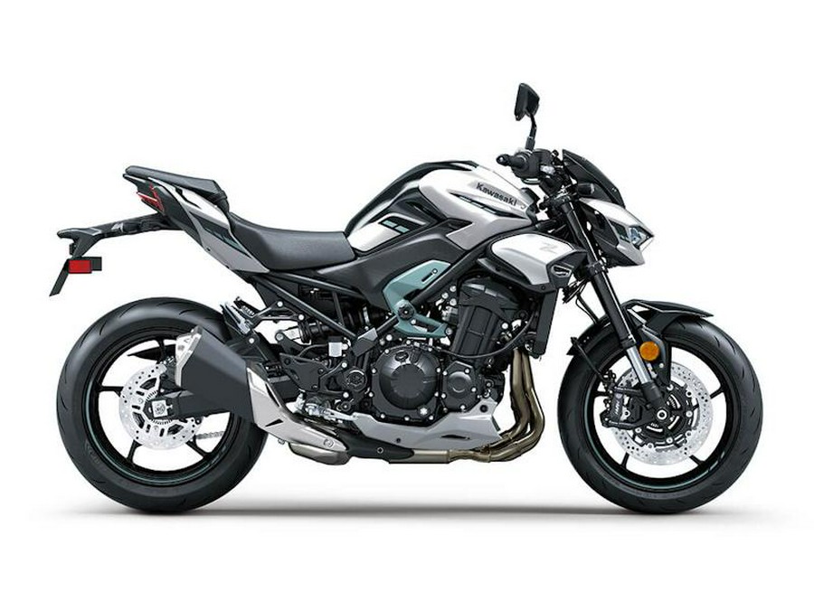 2025 Kawasaki Z900 ABS Galaxy Silver/Metallic Spark Black