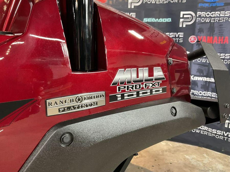 2026 Kawasaki Mule Pro-Fxt™ 1000 Platinum Ranch Edition