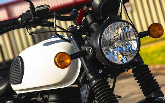 2023 Royal Enfield Hunter 350 Dapper White